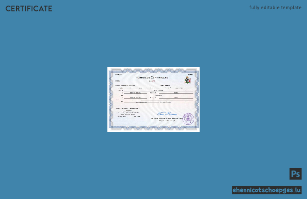 Beispiel einer sambischen Heiratsurkunde (Word- und PDF-Datei)